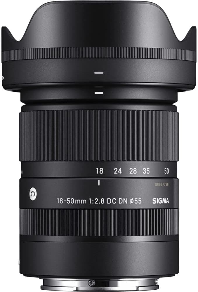 Sigma 18-50mm F2.8 DC DN Contemporary Zoom Lens (for E Mount), Black