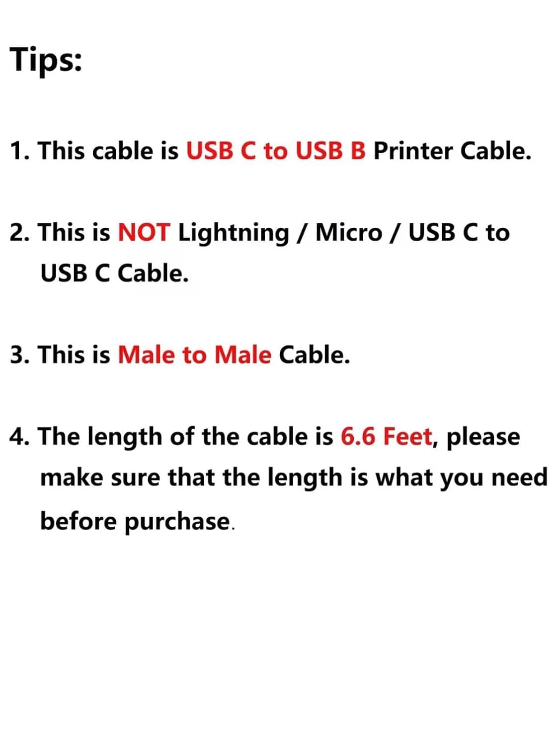 CableCreation USB B to USB C Printer Cable 6.6FT, Type B to Type C Cord | USB C MIDI Cable for MacBook Pro, Air, Yamaha Casio Digital Piano, MIDI Keyboard, DJ Controller, DAC to iPad-2M, Black