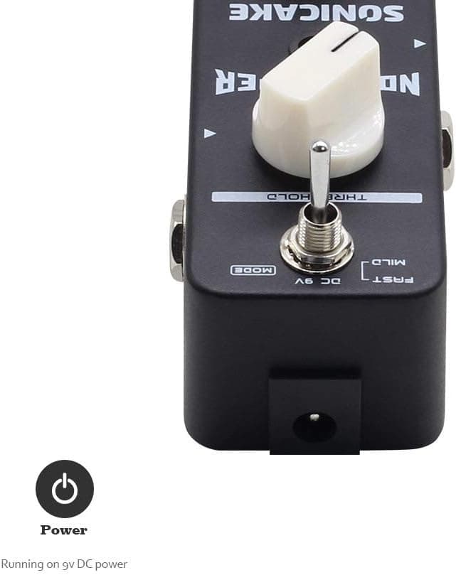 SONICAKE Noise Gate Effects Pedal Guitar Pedal Suppressor Noise Wiper Guitar Effects Pedal 2 Modes True Bypass
