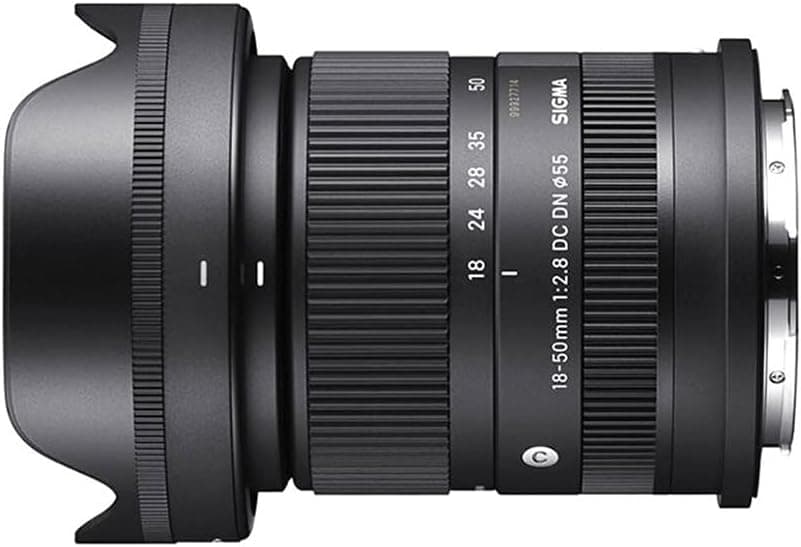 Sigma 18-50mm F2.8 DC DN Contemporary Zoom Lens (for E Mount), Black