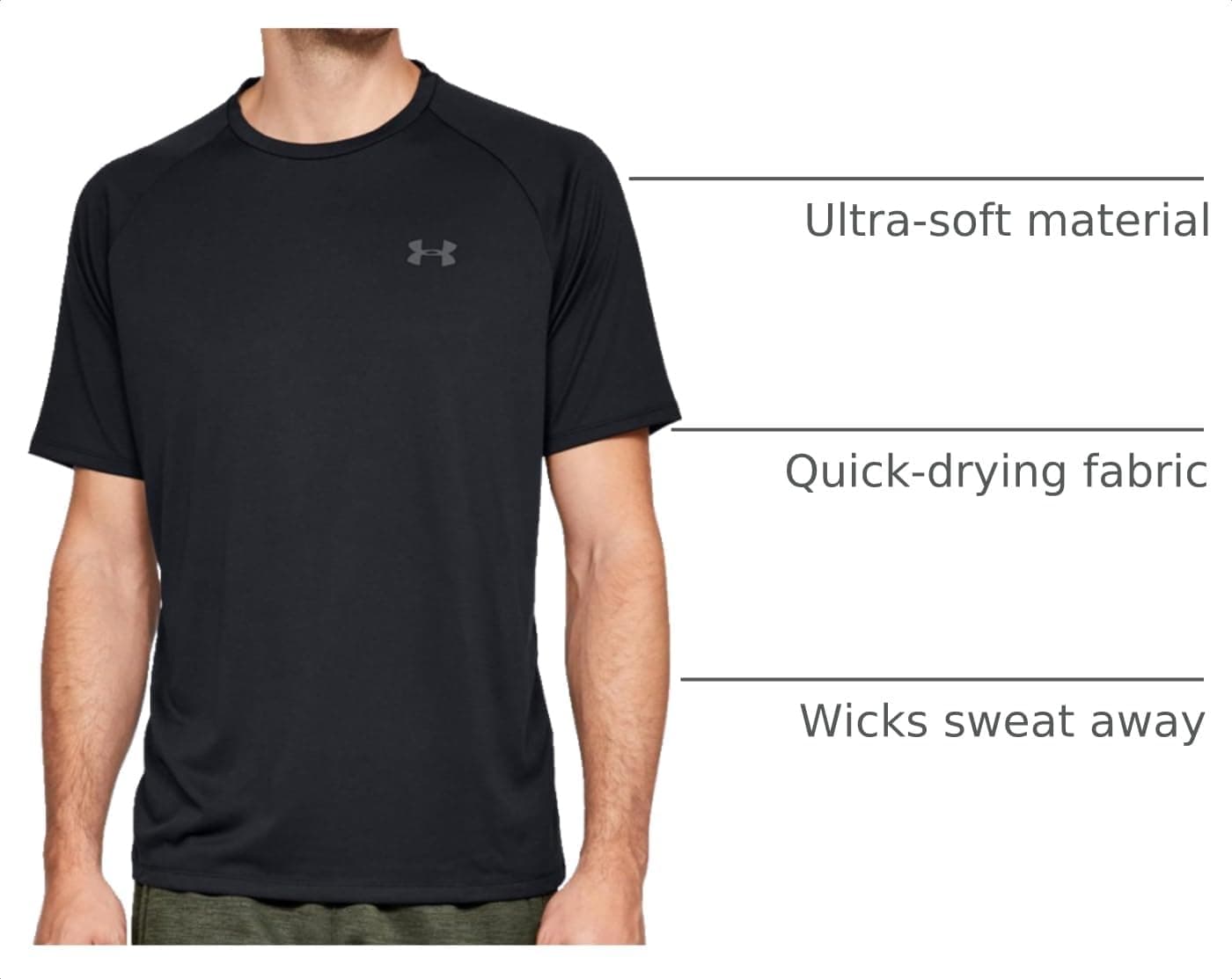 Under Armour Men's Tech 2.0 Short-Sleeve T-Shirt