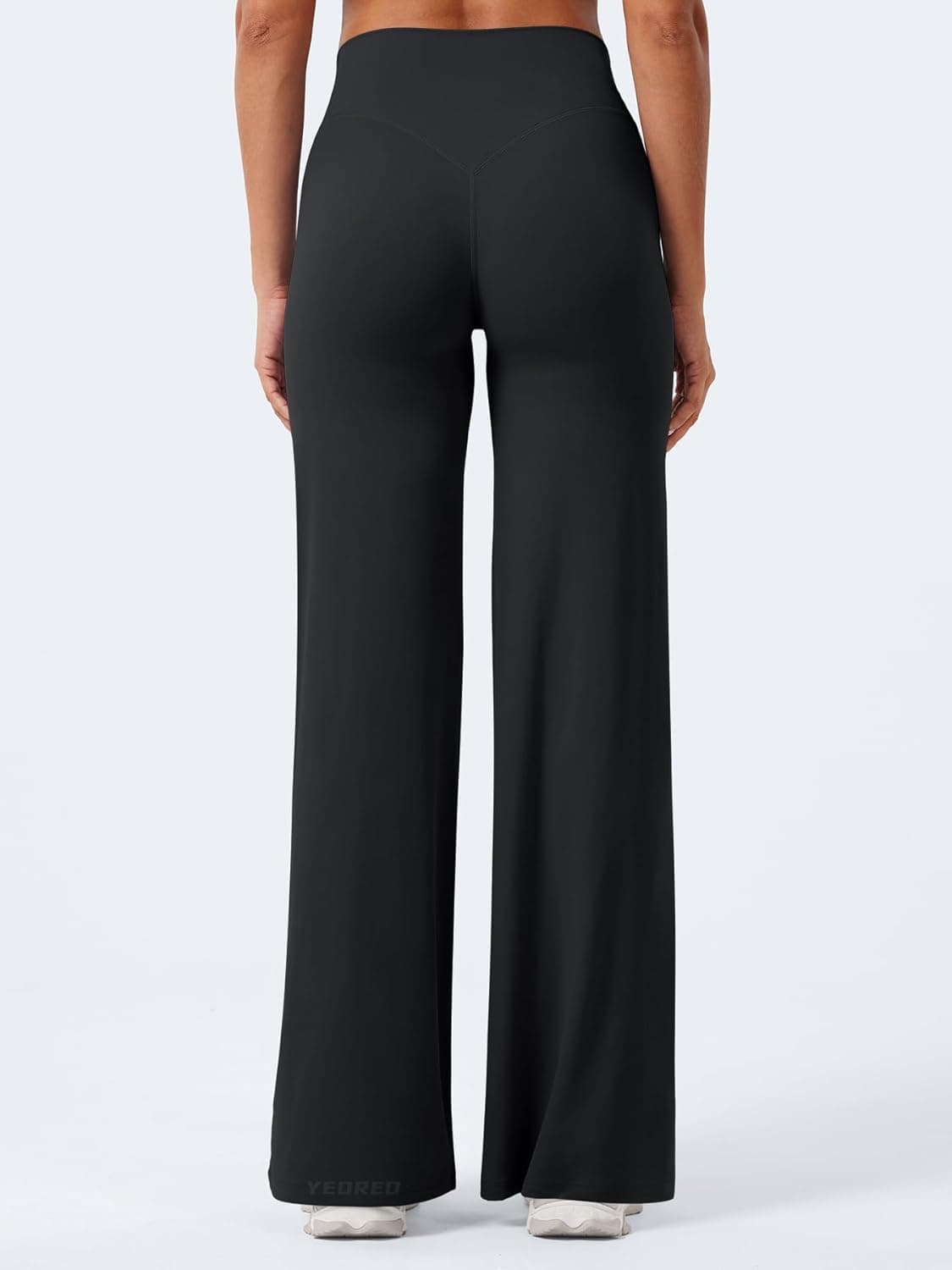 YEOREO Ease Workout Leggings Womens Straight Leggings Eddiy Gym Yoga Pants | 29"/31.5"/33"/35",No Front Seam,High Waist,Buttery,Booty Lifting,Wide Leg