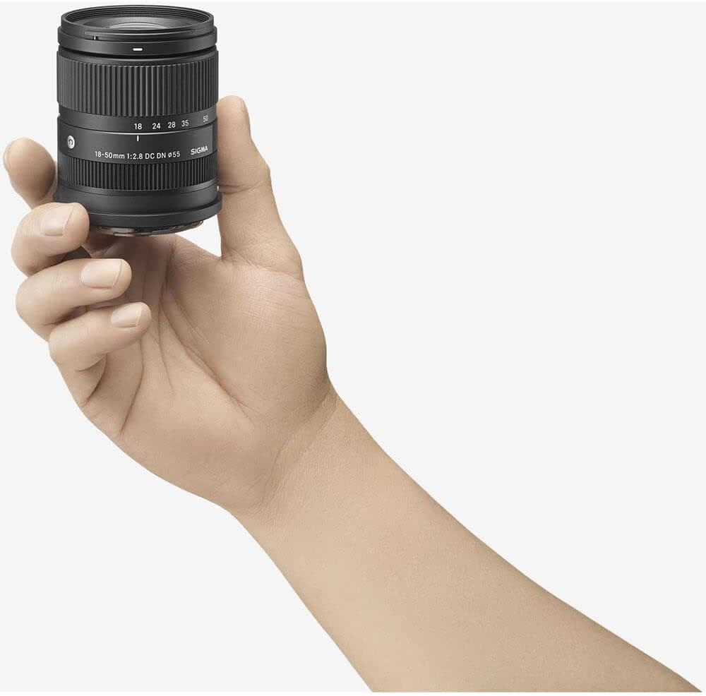 Sigma 18-50mm F2.8 DC DN Contemporary Zoom Lens (for E Mount), Black