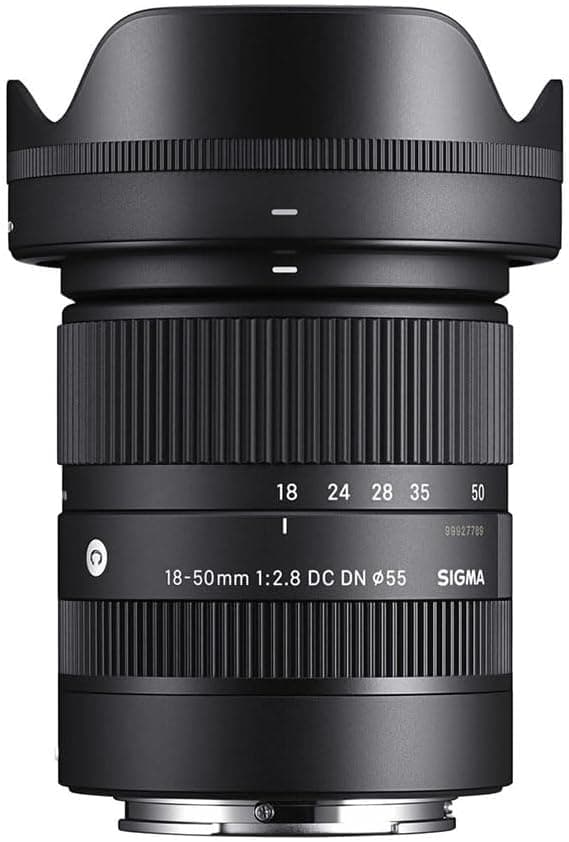 Sigma 18-50mm F2.8 DC DN Contemporary Zoom Lens (for E Mount), Black