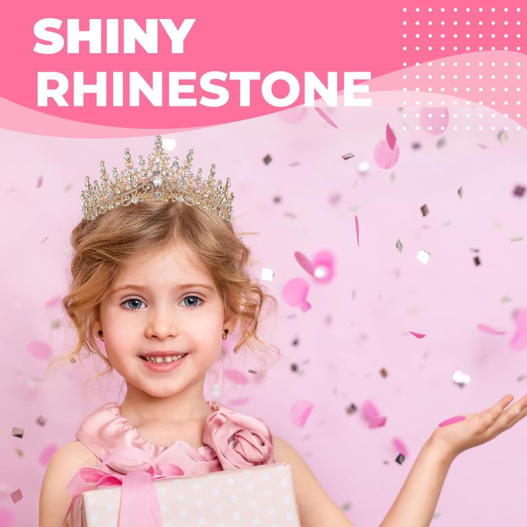 Birthday Tiara Crown with Sash for Women, Birthday Queen for Party | Metal Crown, Birthday Decorations, Birthday Accessories