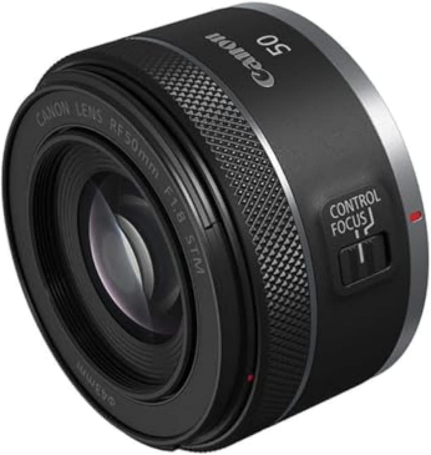 Canon RF50mm F1.8 STM Lens, Mirrorless Lens, Fixed Focal Length, Compatible with EOS R Series Mirrorless Cameras, Compact, Lightweight Design, Portraits, Landscapes, Photography, Black | Lightweight Design, Compatible with EOS R Series Cameras, Fixed Focal Length