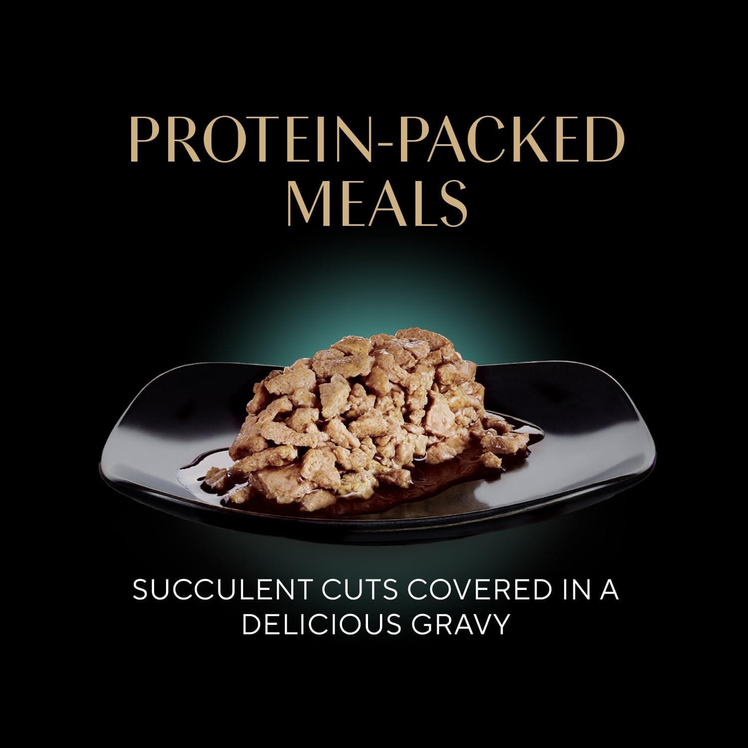 Sheba Perfect Portions Cuts Wet Cat Food, Multipack, 2.6 oz, 24 ct | Grain-free, Chicken, Salmon & Turkey flavors, protein-rich, no corn or soy, essential vitamins & minerals, twin-pack trays