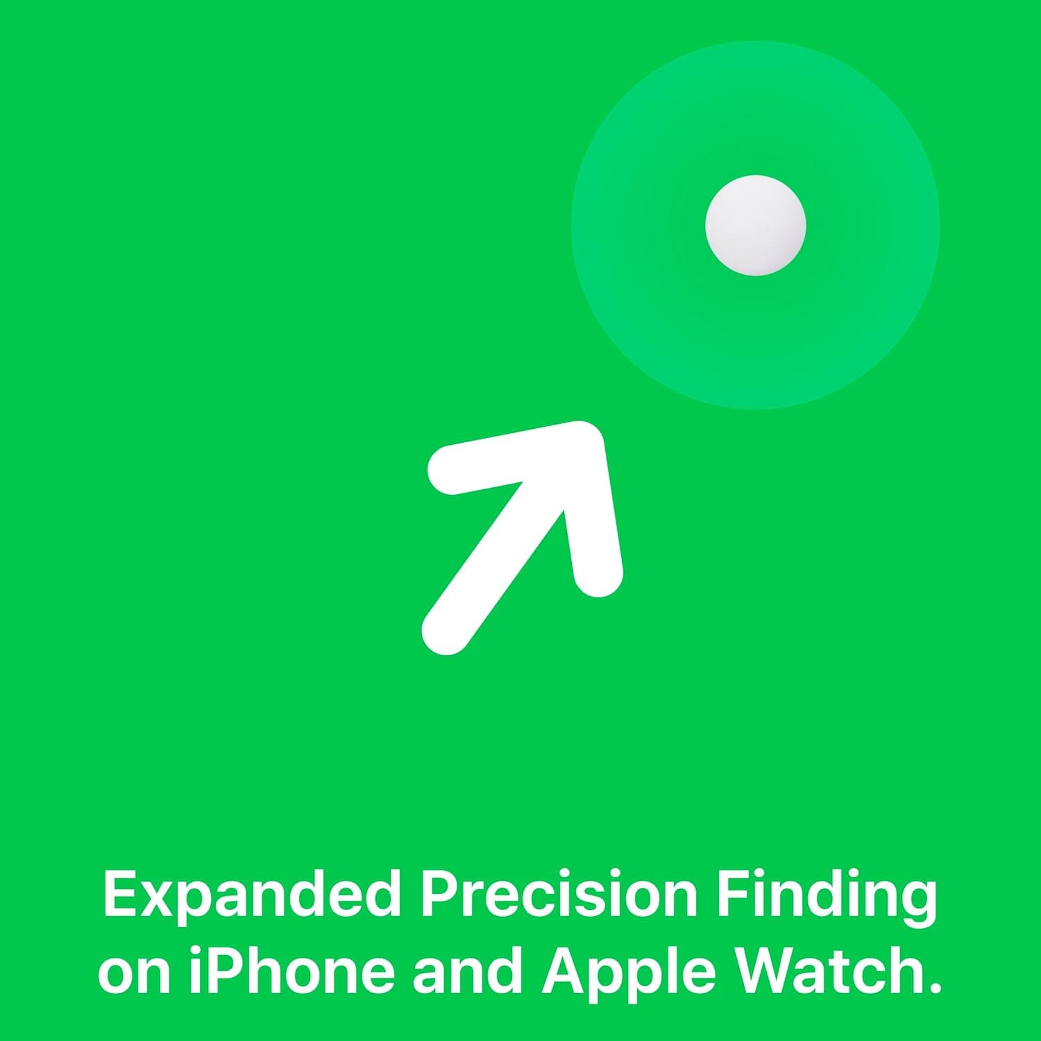 Apple AirTag (2nd Generation): Tracker for Keychain, Wallet, and More; Locator with Sound; Simple One-Tap Setup with iPhone or iPad; Key Finder with up to 1.5X Precision Finding Range