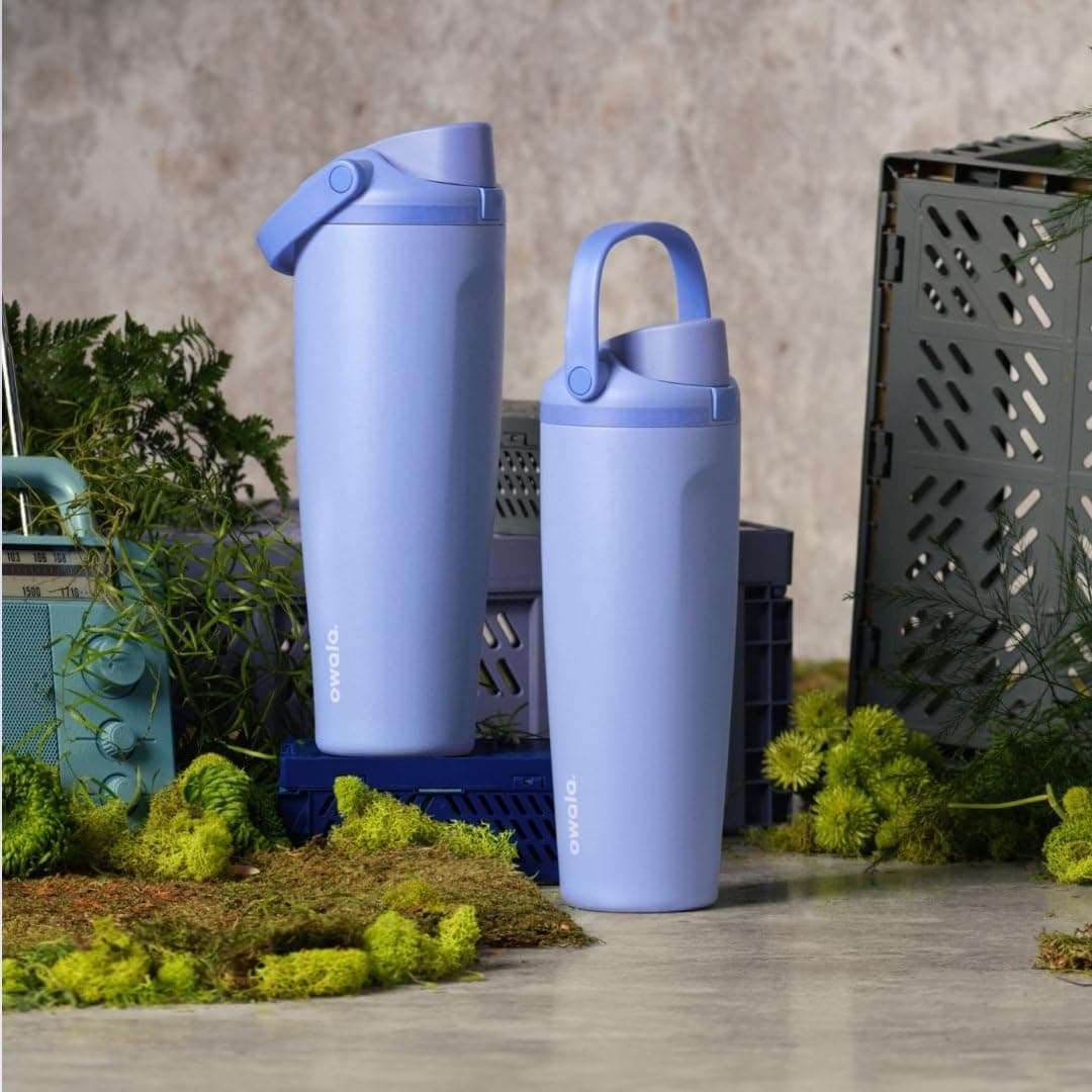 Owala FreeSip Sway Stainless Steel Water Bottle 30 oz Out of the Blue
