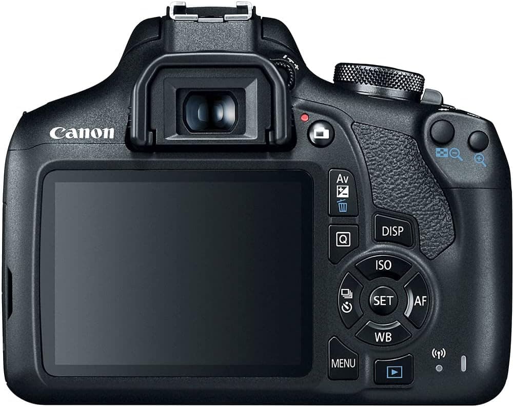 Canon EOS Rebel T7 DSLR Camera with 18-55mm Lens Bundle | For Beginner Photography | 24.1MP APS-C DSLR Camera | Built-in Wi-Fi & NFC + 64GB Memory Card + Camera Bag