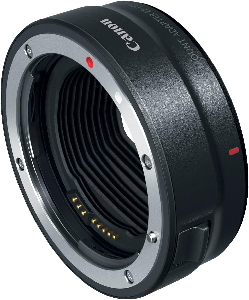 Canon Mount Adapter EF-EOS R, Black | Allows -S Lens Compatibility with the R CameraExterior