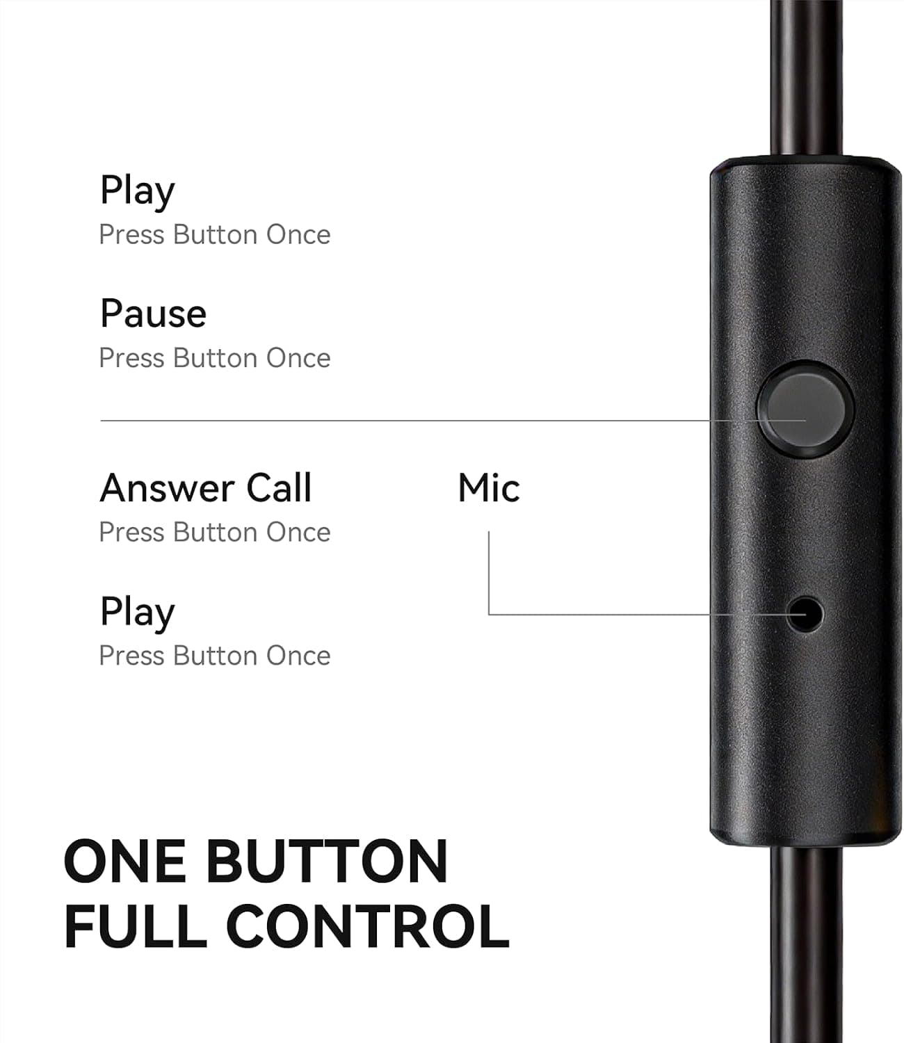 OneOdio Wired DJ Hi-Res Over-Ear Headphones for PC, Keyboard Guitar - Black | headphone with 50mm drivers, dual 3.5mm and 6.35mm jacks for studio monitoring, recording, podcasting, mixing and DJ use.