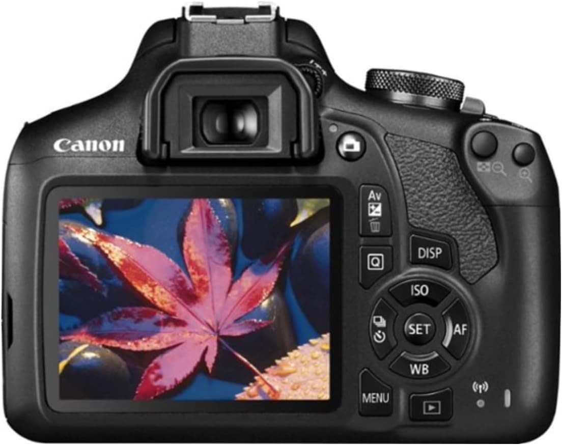 Canon EOS Rebel T7 DSLR Camera Double Zoom Lens Kit with EF-S 18-55mm and EF 75-300mm Lenses, 24.1 Megapixel CMOS (APS-C) Sensor, Full HD Videos, Wi-Fi, Beginner Photographers, Digital Camera, Black | 24.1 Megapixel CMOS (APS-C) Sensor, Full HD Videos, EF-S 18-55mm, EF 75-300mm Lenses, Wi-Fi
