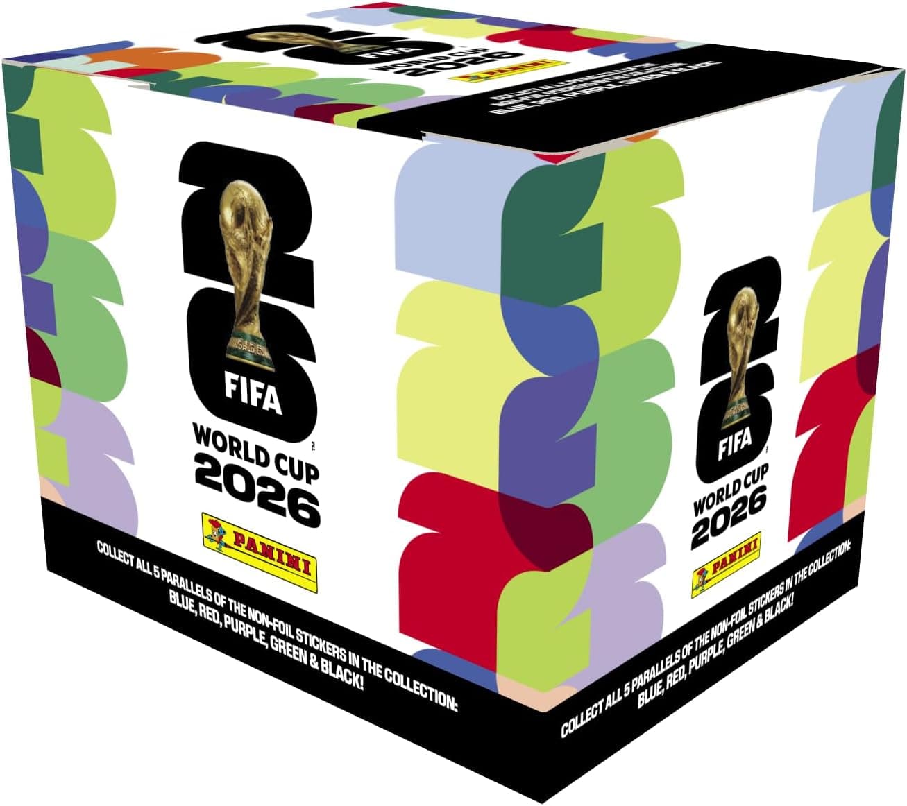 2026 Panini FIFA World Cup Sticker Collection Box – 50 Sticker Packs | Amazon Exclusive Orange Parallel | Official FIFA World Cup Trading Stickers | Collect, Trade & Complete Your Album | Amazon Exclusive Orange Parallel, Official FIFA World Cup Trading Stickers, Collect, Trade & Complete Your Album