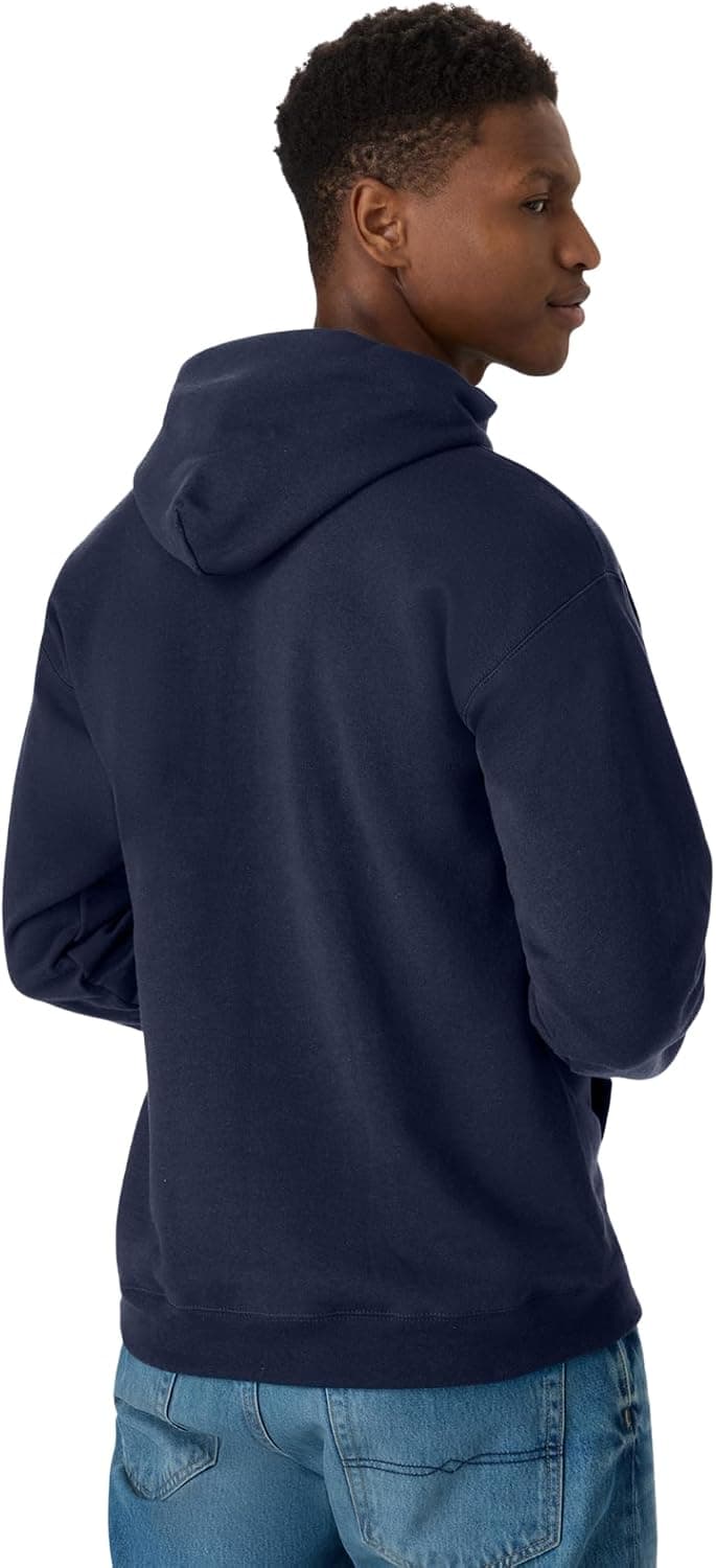 Hanes Men's Hoodie - EcoSmart Fleece Hooded Sweatshirt for Men & Women - Midweight Fleece - Big & Tall Available