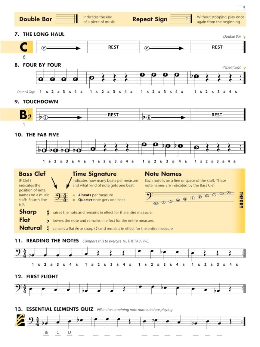 Essential Elements for Band - Trombone Book 1 with EEi Online Resources | Beginner Trombone Method and Sheet Music for Students and Teachers | Step-by-Step Brass Lesson for Classroom and Home Practice