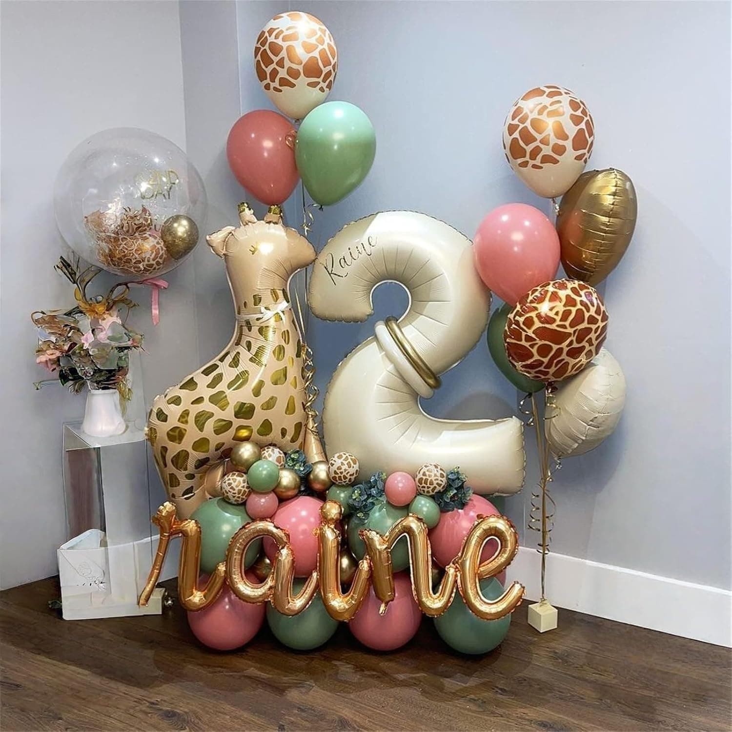 40 Inch Beige Number 1 Balloon for Fun to be One 1st Birthday Decorations | Large Cream White Helium Foil Number Balloons 0-9 Self Inflating for Boys Girls One Silly Goose Party Anniversary Supplies