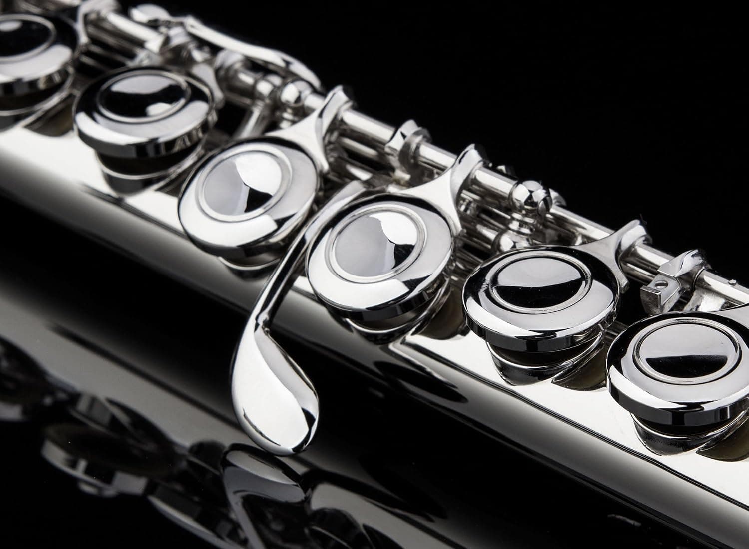 Glory Closed Hole C Flute With Case, Tuning Rod,Joint Grease and Cloth, Gloves, Nickel Siver
