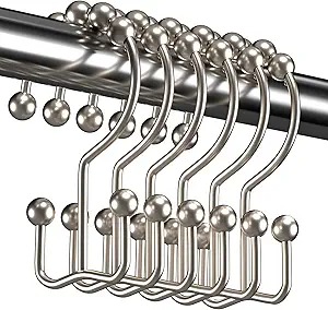 Titanker Shower Curtain Hooks Review