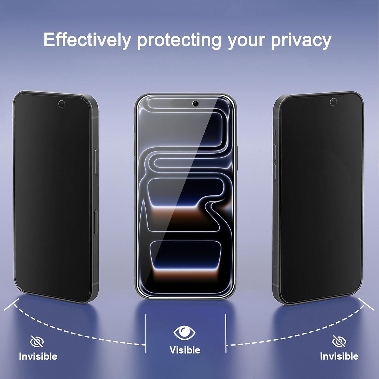 Ailun 3 Pack Privacy Screen Protector for iPhone 17 Pro, Tempered Glass | 6.3 inch,Installation Frame, Anti Spy Private, Anti-Scratch, Case Friendly