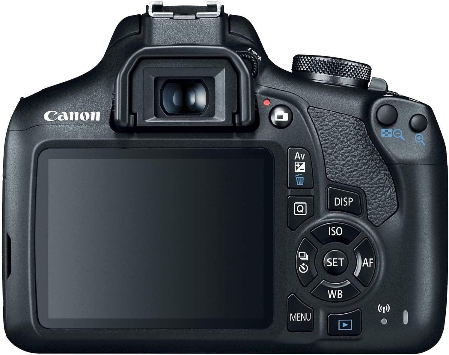 Canon EOS Rebel T7 DSLR Camera with 18-55mm Lens (Black) (Renewed) | 18-55mm