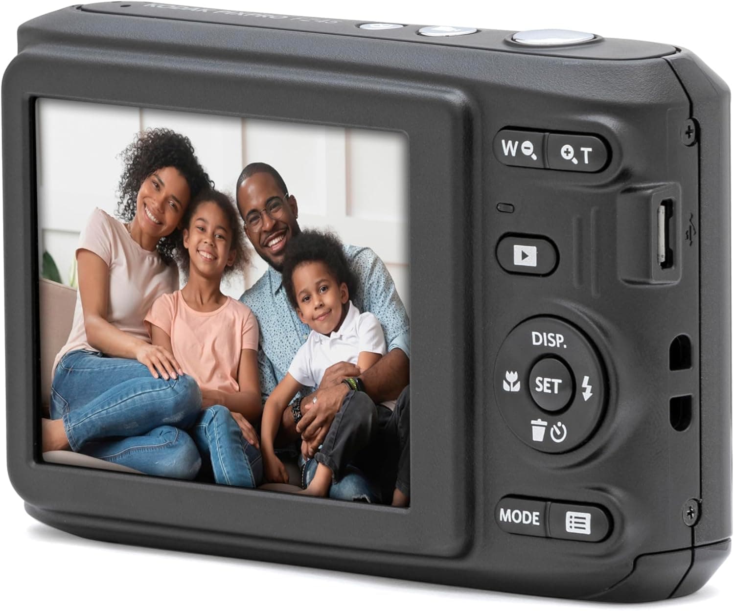 KODAK PIXPRO FZ45 16MP Compact Digital Camera, 4X Optical Zoom, AA, Black | 1080p Full HD Video, 27mm Wide Angle Lens, 2.7 Inch LCD, Point and Shoot, Digicam, Travel and Family Photos