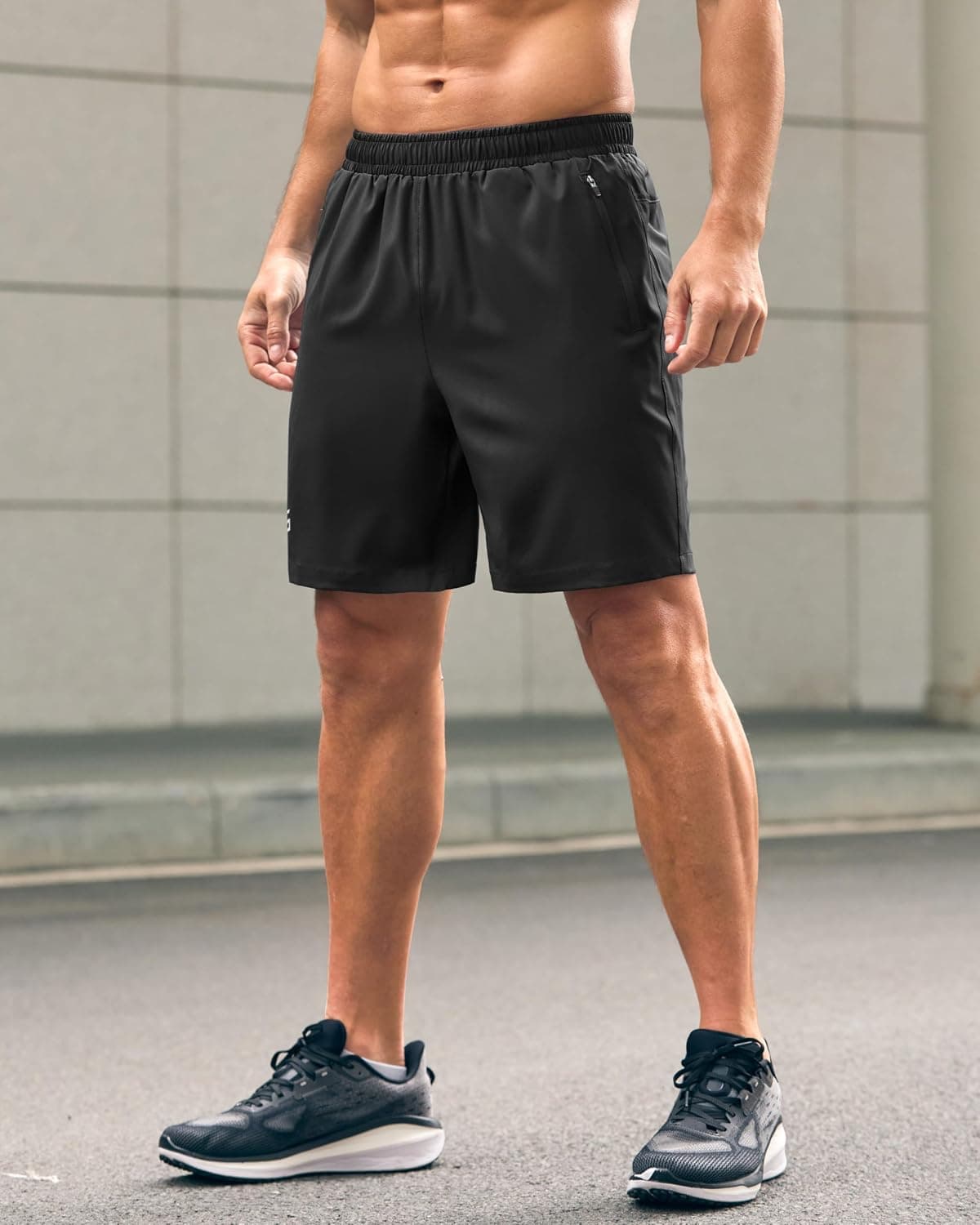 G Gradual Men's Athletic Running Shorts with 2 Zipper Pockets 7"/ 5"/ 9" | Quick Dry, Lightweight, Breathable, Moisture Wicking, Workout, Gym