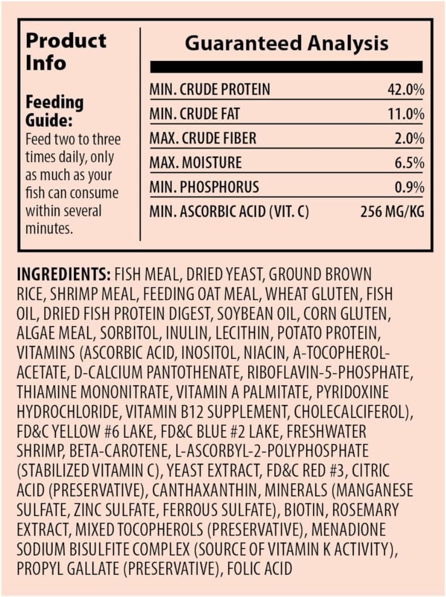 Tetra Goldfish Flakes Fish Food, 7.06 oz | Nutritionally Balanced Daily Diet for Goldfish and Small Koi, Color-Enhancing, Highly Digestible, Clean & Clear Water Formula