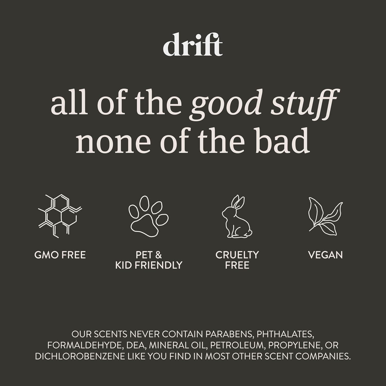Drift Car Air Freshener - The Original Wood Air Freshener - Car Odor Eliminator - Long Lasting Scent - Auto Accessories - Metal Clip - Essential Oils - Clean Ingredients - Teak Scent Starter Kit