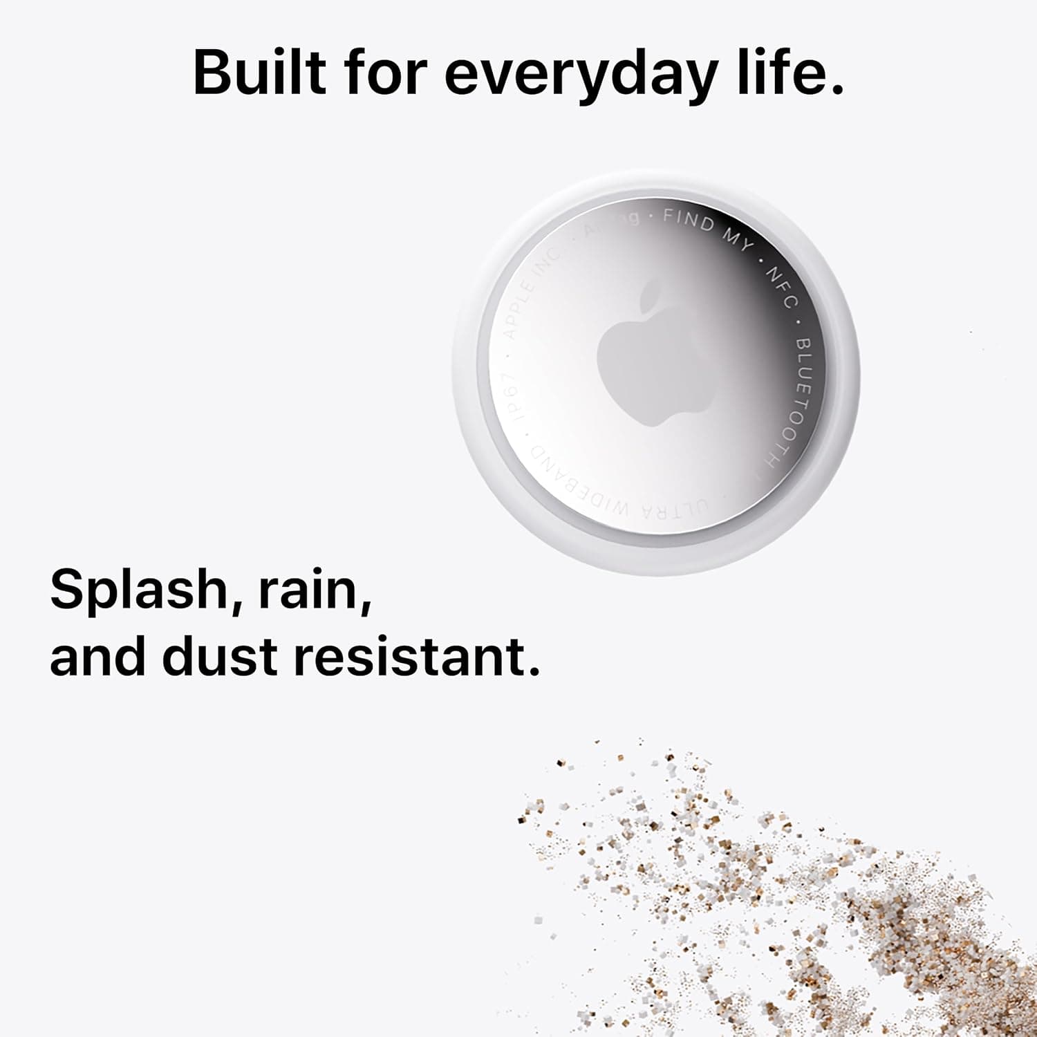 Apple AirTag (2nd Generation): Tracker for Keychain, Wallet, and More; Locator with Sound; Simple One-Tap Setup with iPhone or iPad; Key Finder with up to 1.5X Precision Finding Range