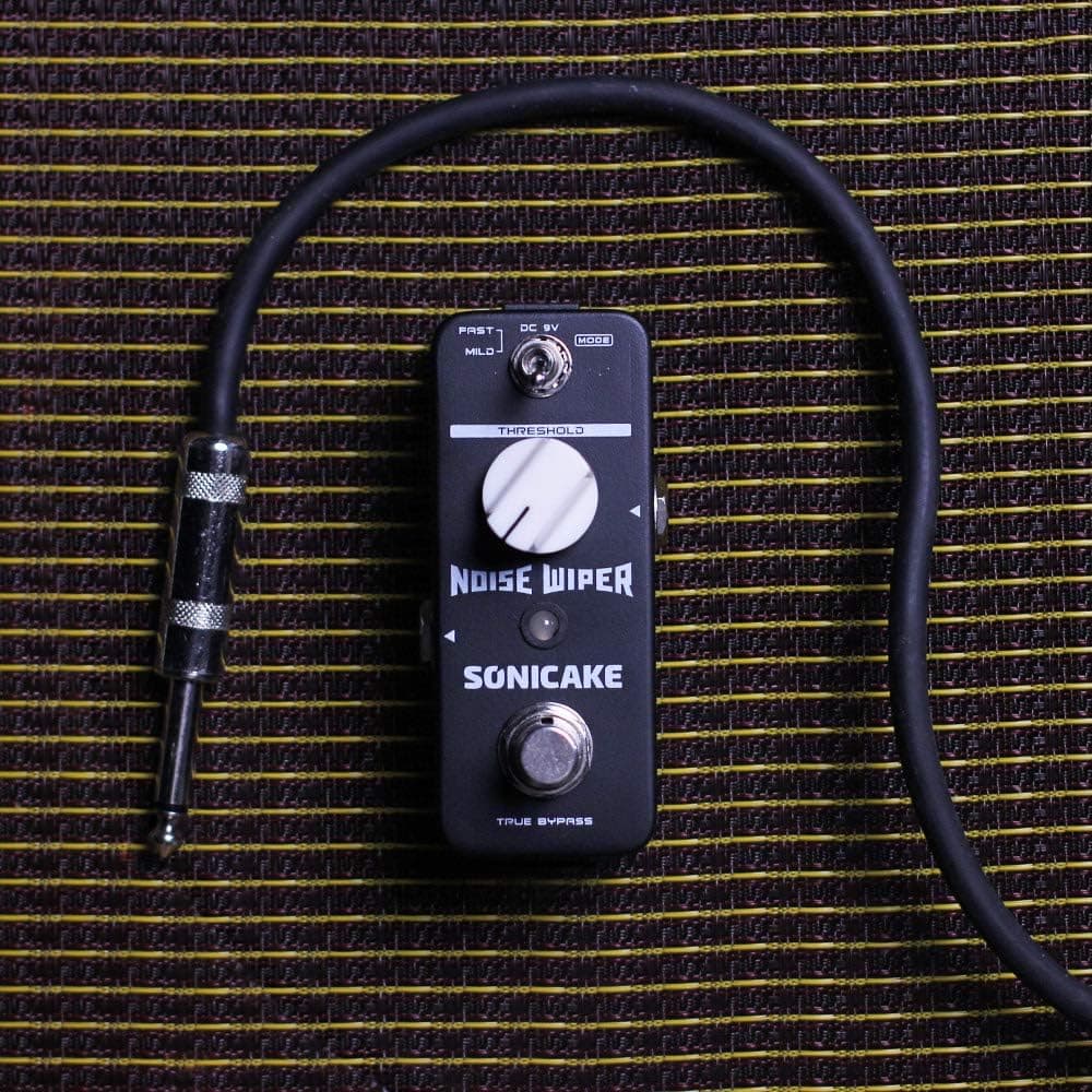 SONICAKE Noise Gate Effects Pedal Guitar Pedal Suppressor Noise Wiper Guitar Effects Pedal 2 Modes True Bypass