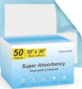 Wowflash Disposable Underpads Review