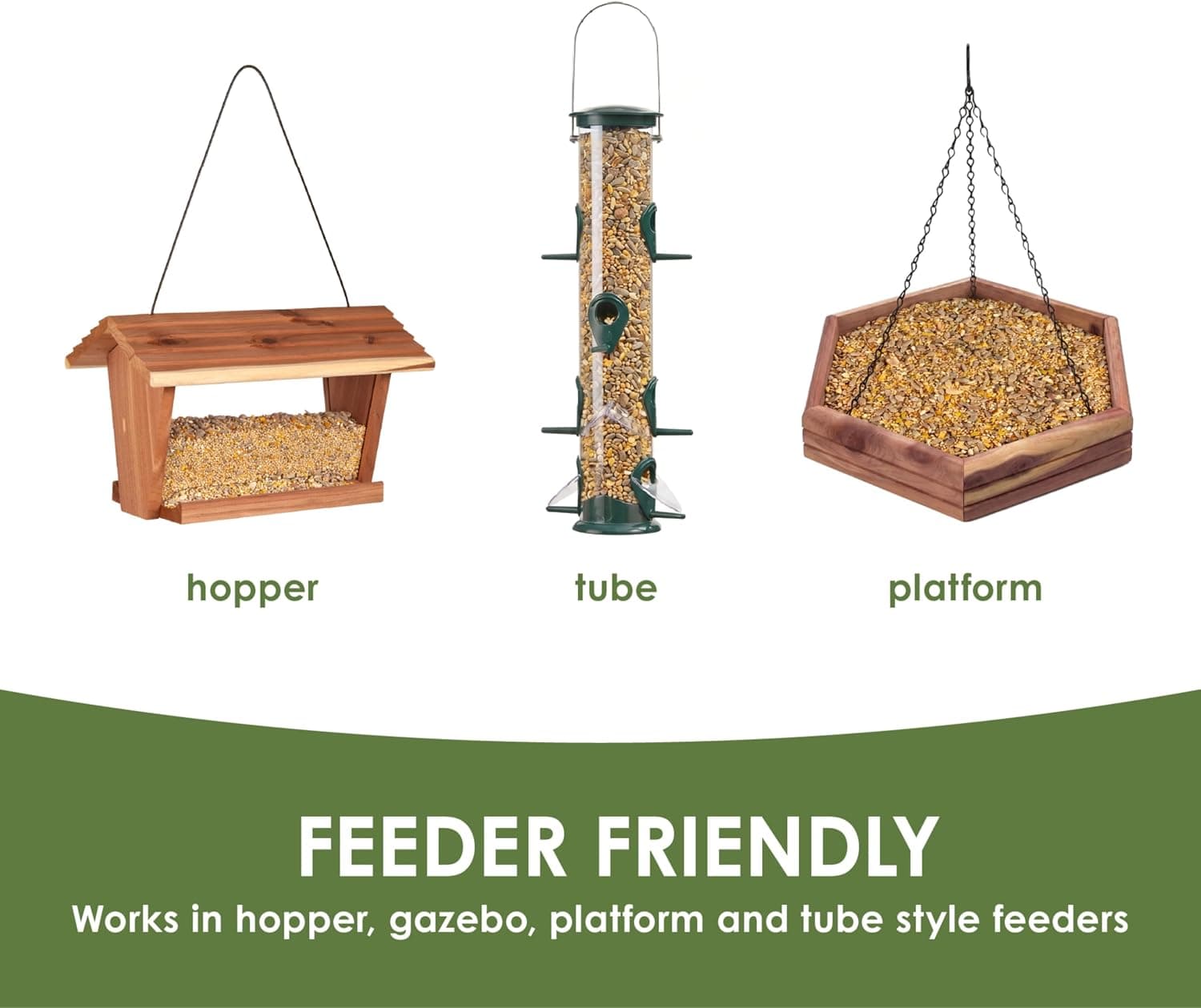 Kaytee Ultimate No Mess Food, Wild Bird Seed for Outside Feeders, Grosbeaks, Cardinals, Nuthatches, Woodpeckers & More, 9.75 Pounds