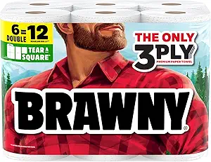 Brawny Tear-A-Square Paper Towels Review