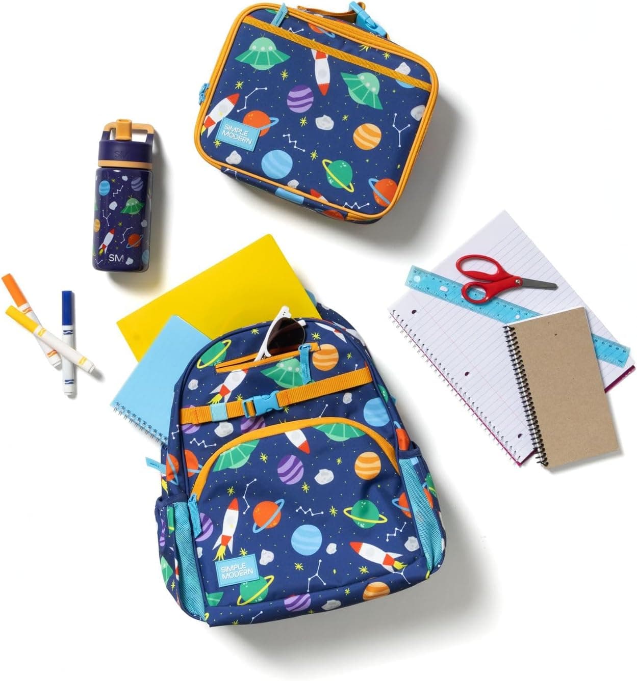 Simple Modern Marvel Spidey Kids Backpack for School, Girls, Boys | 12L | Fletcher Spiderman Bookbag, School Backpack for Toddler, Preschool, Kindergarten | Fits Lunch Box, Cute | Medium