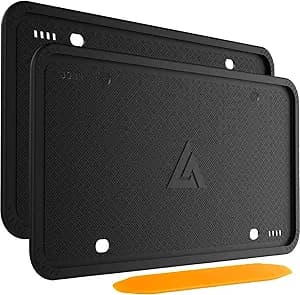 Aujen Silicone License Plate Frames Review