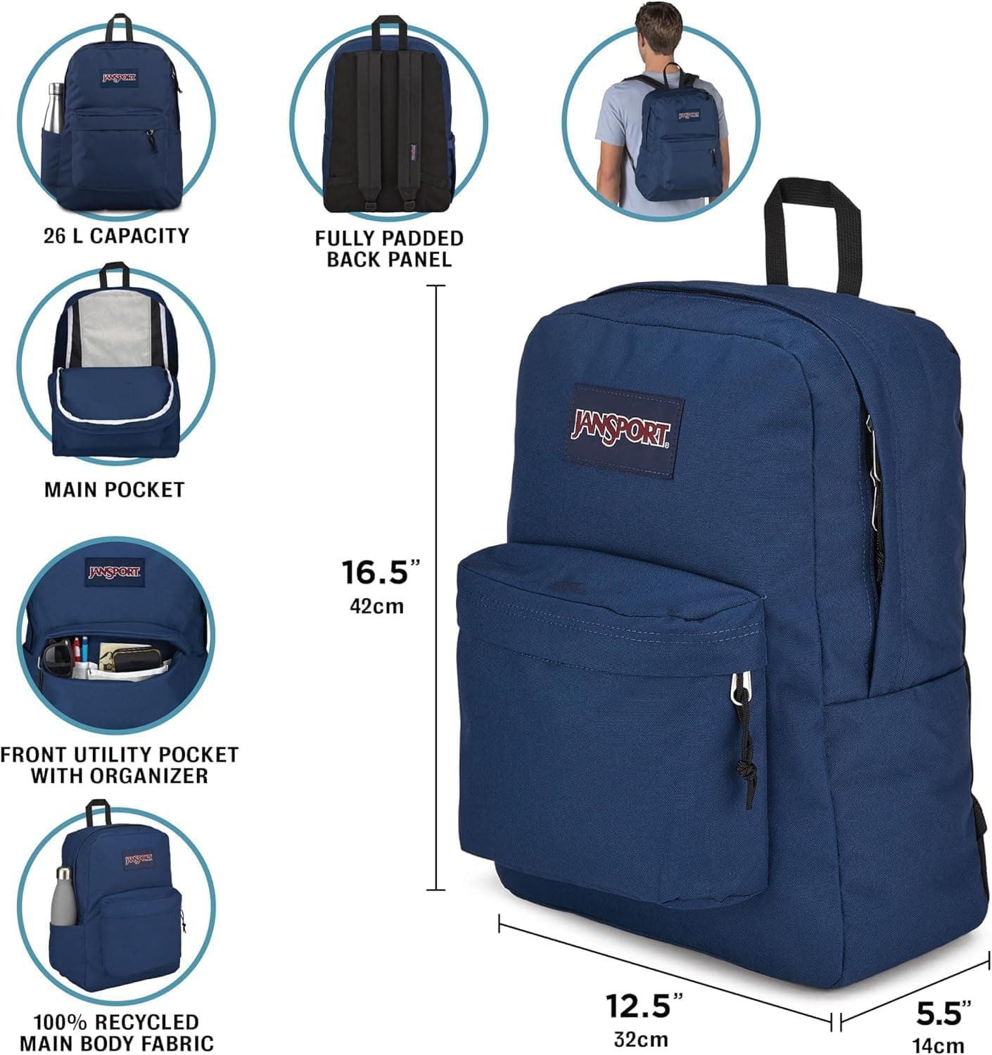JanSport SuperBreak Plus Backpack