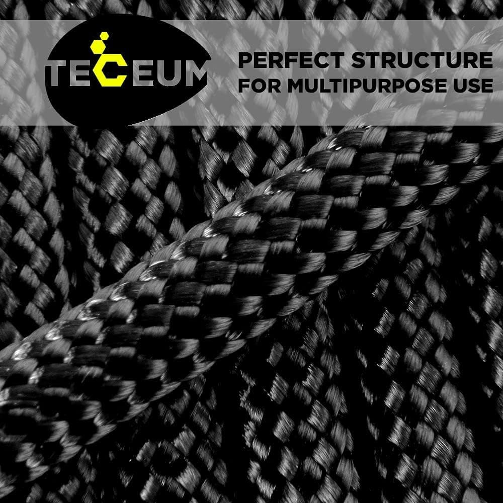 Paracord Rope 550 lb 4mm – Parachute Cord – Utility Camping Rope | 550 Paracord Type III, 50ft to 1000ft, 45+ Colors, Survival and Tactical Outdoor Gear, Nylon Core Para Cord for Clothesline
