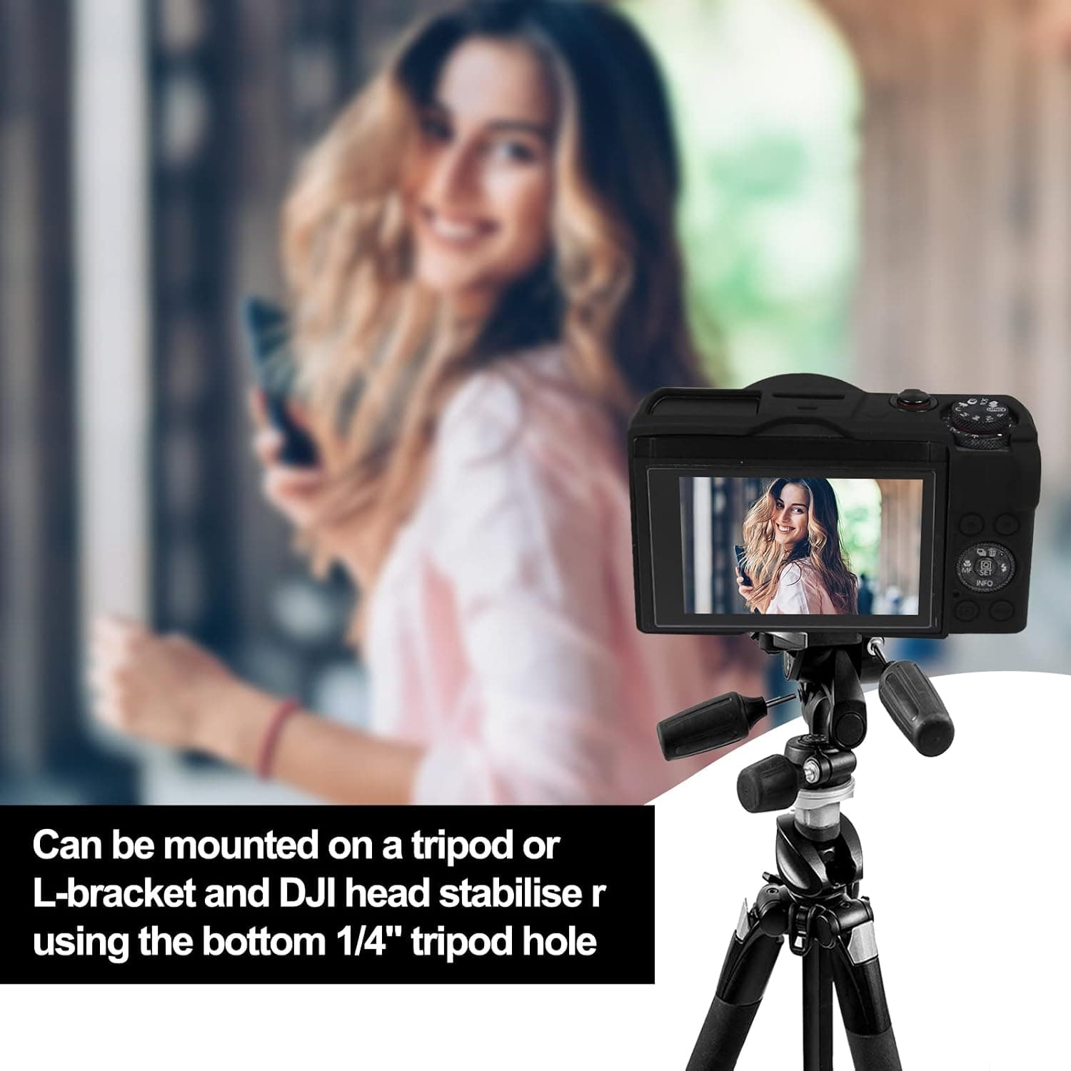 Easy Hood Camera Case Cover for Canon Powershot G7X Mark III Camera(Black) | With Removable Lens Cover,Soft Silicone Protective Case,Anti-Scratch,Slim Fit,Enhanced Grip,Lightweight Camera Accessories