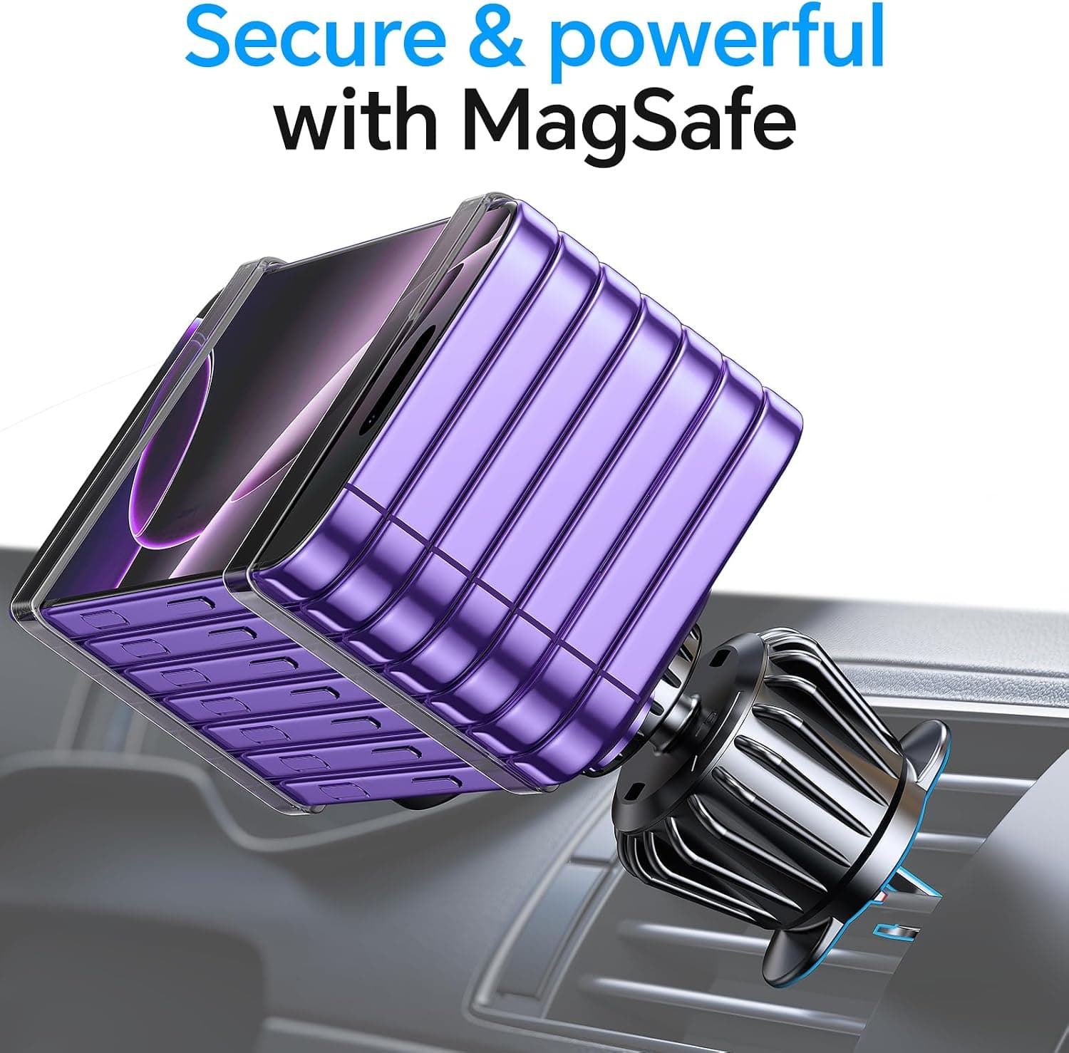 for Magsafe Car Mount【Strong Magnets】Magnetic Phone Holder for Car Phone Holder Mount Dash Mounted Holders Phone Holders for Your Car Accessories for Women Men for iPhone 17 Pro Max 16 15 14