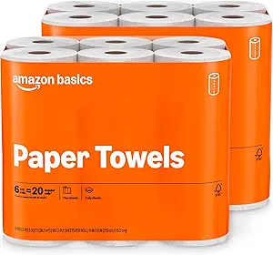 Amazon Basics 2-Ply Paper Towels Review