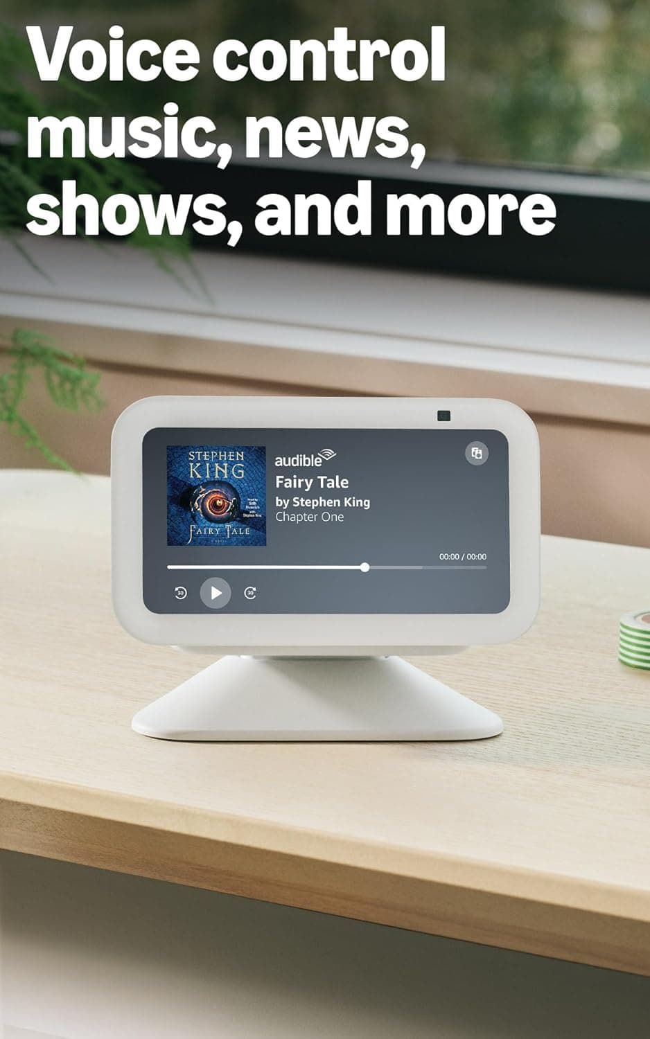 Amazon Echo Show 5 (newest model), Smart display, Designed for Alexa+, 2x the bass and clearer sound, Charcoal