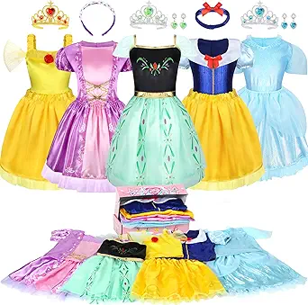 LIMIROLER Princess Dress Up Clothes Review