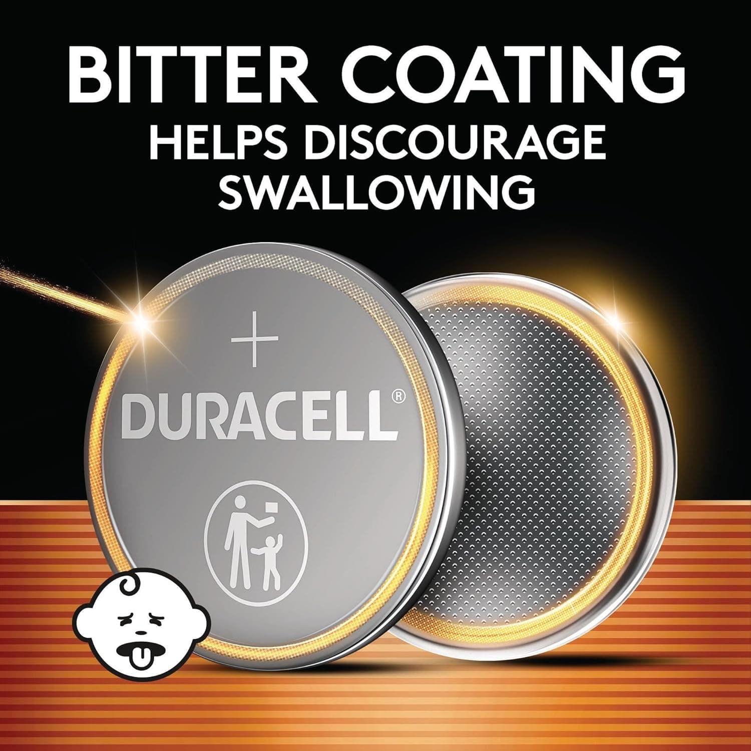 Duracell 2032 Lithium Battery, 4 Count, AirTag & Key Fob, CR2032 3V Cell