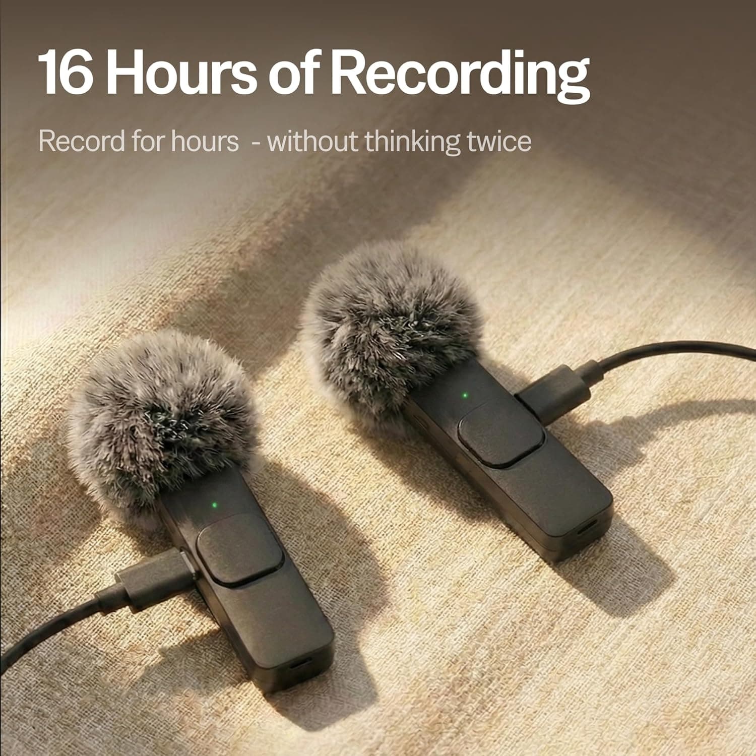 Mini Mic Pro (Latest Model – #1 Microphone for iPhone & Android, Wireless Mini Microphone, Clear Voice, Noise Cancelling, Lavalier Mic for TikTok, YouTube & Interviews