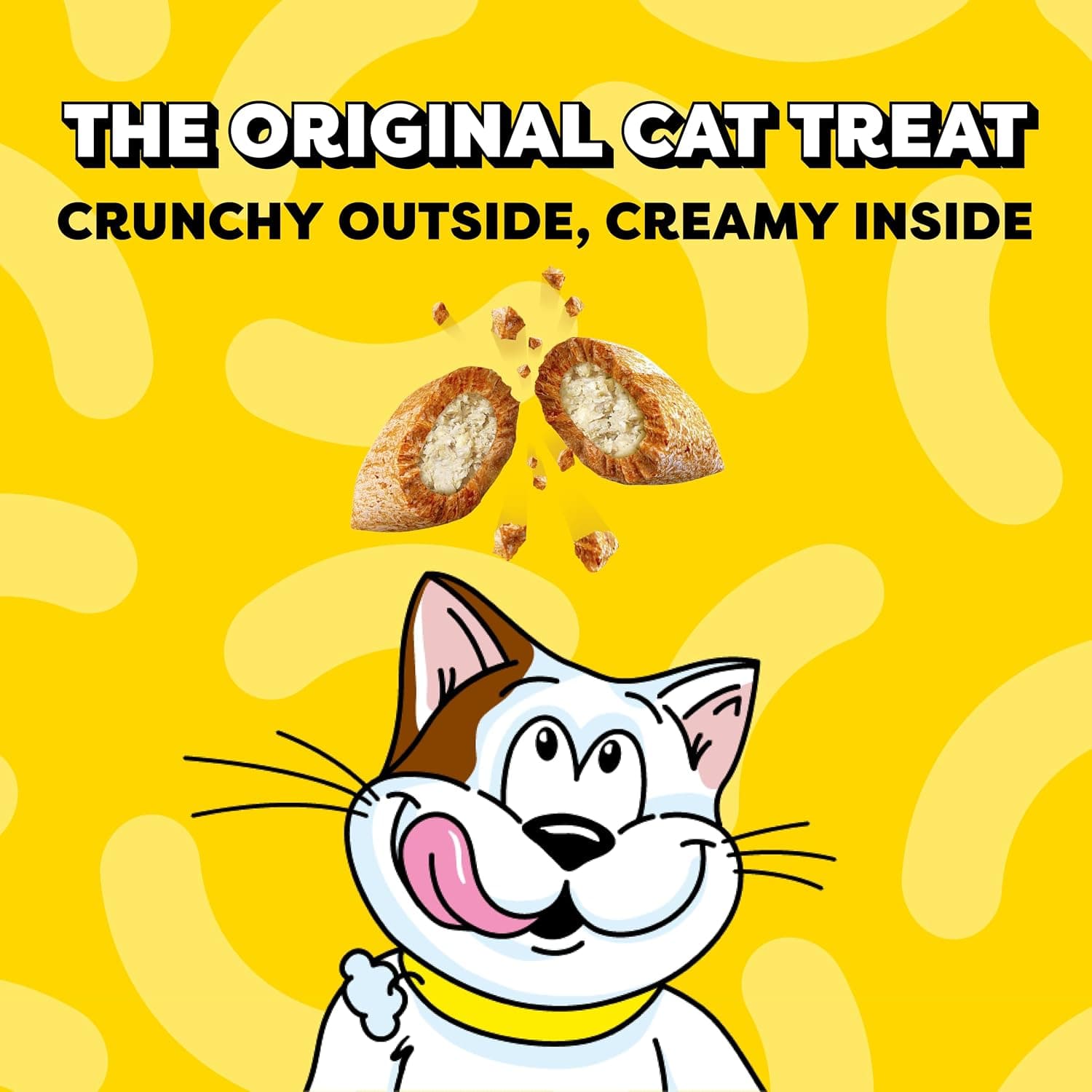 Temptations Classic Crunchy and Soft Cat Treats, Tasty Chicken, 30 oz | Under 2 calories per treat, crunchy outside & soft inside, resealable tub, use as meal or topper, 100% complete & balanced