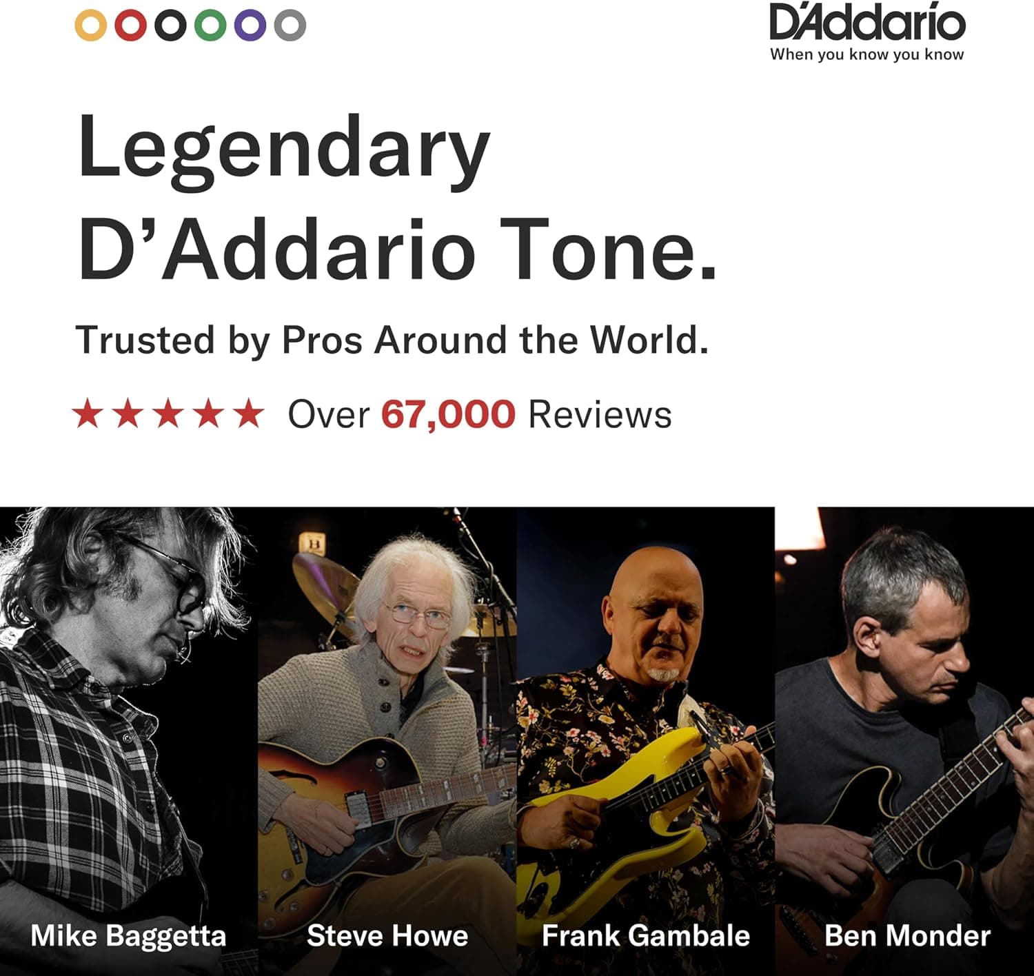 D'Addario EJ11 80/20 Bronze Acoustic Guitar Strings, Light 12-53 | Bright, projecting 80/20 bronze acoustic guitar strings deliver crisp tone, reliable performance, and comfortable playability