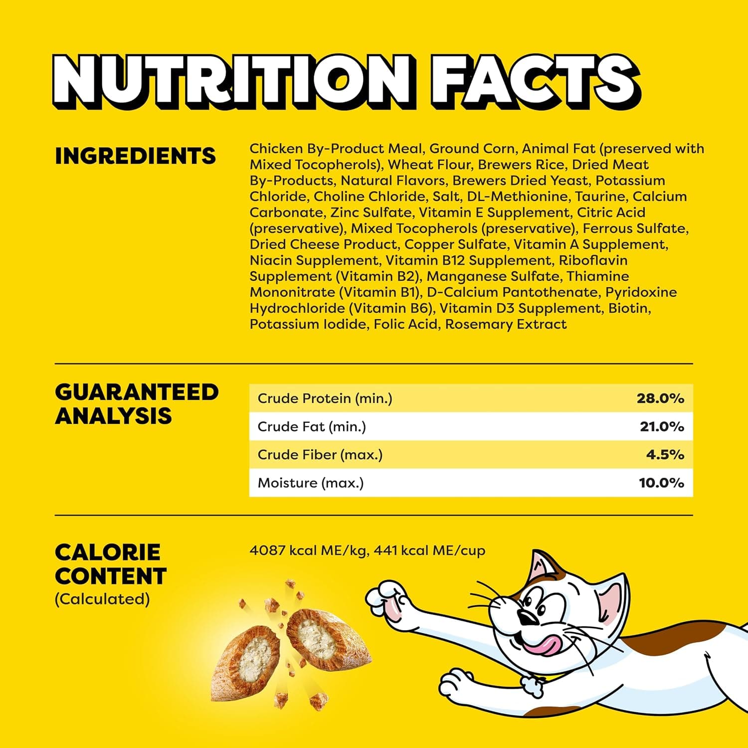 Temptations Classic Crunchy and Soft Cat Treats, Tasty Chicken, 30 oz | Under 2 calories per treat, crunchy outside & soft inside, resealable tub, use as meal or topper, 100% complete & balanced