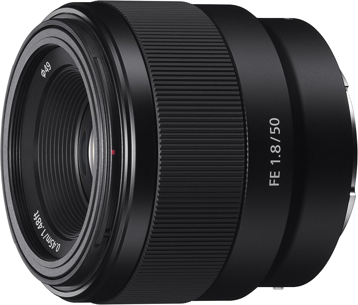 Sony - FE 50mm F1.8 Standard Lens (SEL50F18F/2), Black