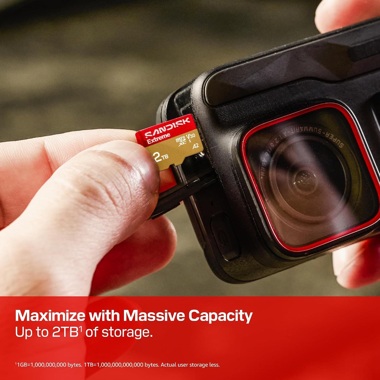 SANDISK 256GB Extreme microSD UHS-I Card - Up to 245MB/s Read Speed and 170MB/s Write Speed, 5.3K Video, 4K UHD Video, high-Performance for Action cams, Drones, Android Devices - SDSQXH9-256G-GZ6MA | 245MB/s read speed with 170MB/s write speed and V30 rating for drones, action cams and gaming